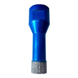 Carota diamantata pt. gresie portelanata & piatra - diam. 8mm -cu ceara- Super Premium - DXDH.80407.008.W