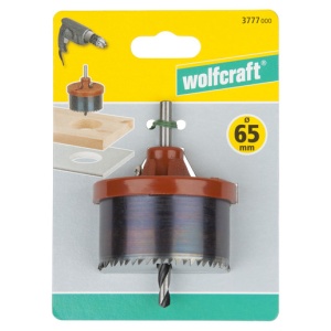 Carota standard Wolfcraft 3777000, 65x32 mm, tija cilindrica cu diametrul de 6 mm - Img 3