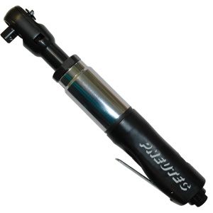 Cheie cu clichet lunga PNEUTEC 300 mm, 3/8'' reversibila, max. 100 Nm, forma dreapta, tip UT8009