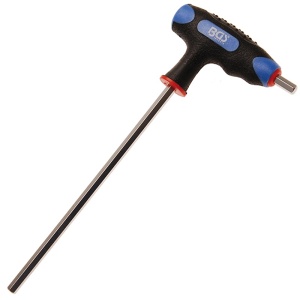 Cheie imbus dubla maner T, 4mm - Img 1