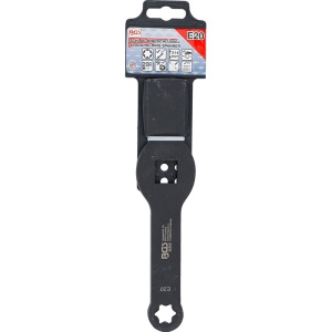 Cheie inelara de soc (impact) E20, pentru Torx - Img 3