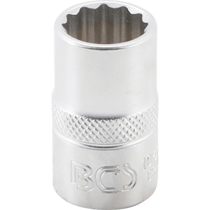 Cheie tubulara 12 puncte (dublu hexagon), 15mm, 1/2"