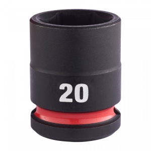 Cheie tubulara de impact 1/2" MILWAUKEE SHOCKWAVE™ IMPACT DUTY 20 mm L38mm - Img 1