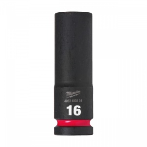 Cheie tubulara de impact 1/2" MILWAUKEE SHOCKWAVE™ IMPACT DUTY - lungi 16 mm L78mm