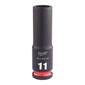 Cheie tubulară de impact MILWAUKEE SHOCKWAVE™ IMPACT DUTY, 3/8" IMPACT SOCKET DEEP 11mm L65mm