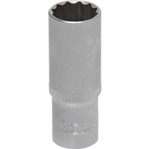 Cheie tubulara lunga BGS 12 puncte (dublu hexagon), 21mm, 1/2" - Img 1