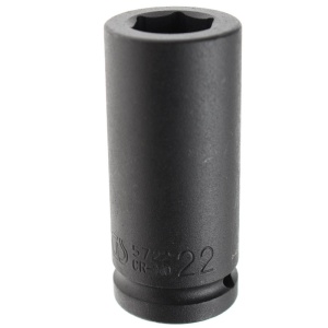 Cheie tubulara lunga de impact, 22mm, 3/4"