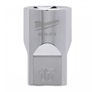 Cheie tubulară Milwaukee 1/2, sistem metric, 17mm, scurtă