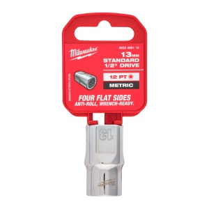 Cheie tubulara scurta in 12 puncte Milwaukee 1/2", 13mm - Img 2