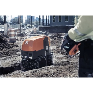 Cilindru compactor articulat cu șenile Husqvarna LP 9505 Kubota 850mm, 72 N, 1680 kg - Img 8