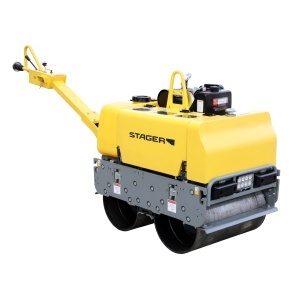 Cilindru dublu vibrocompactor Stager CDV65-6 motor HI Earns HR186FA - Img 3