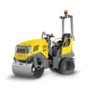 Cilindru vibro-compactor Wacker Neuson RD18-100, 1670 kg, Kubota, latime cilindri 1000 mm - Img 3