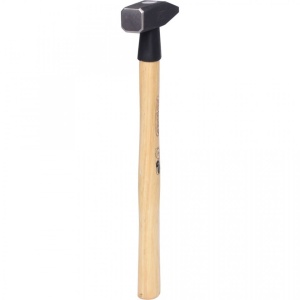 Ciocan pentru lacatus cu coada din lemn de Hickory, KS TOOLS, 300 g - Img 4