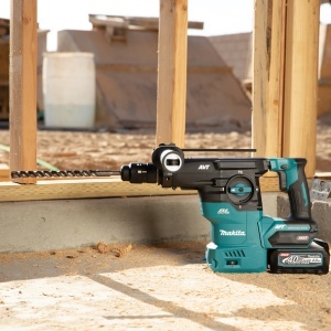Ciocan rotopercutor Makita XGT, SDS-PLUS, 3,9 J, mandrina rapida, livrat cu 2 acumulatori 40Vmax 4.0Ah - Img 3