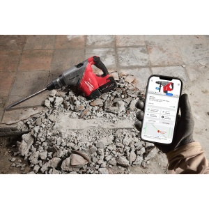 Ciocan rotopercutor Milwaukee SDS-MAX cu acumulator ONE-KEY™, model M18 FHACO745-0C, 45mm - Img 5
