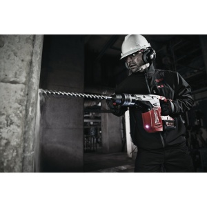 CIOCAN ROTOPERCUTOR SDS-MAX PENTRU GĂURIRE SI DĂLTUIRE, CLASA 5 KG M18 FUEL™ Milwaukee M18 CHM-121C, alimentare cu acumulator - echipat - Img 4