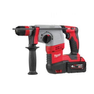 Ciocan rotopercutor SDS-Plus Milwaukee HD18 HX-402C, 2.4 jouli, livrat cu acumulatori, valiza, 4 functii