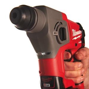 Ciocan rotopercutor SDS-plus subcompact M12 FUEL™ Milwaukee M12 CH-202X, alimentare cu acumulator - echipat - Img 10