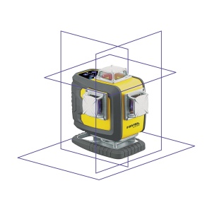 CL4D-P - Nivela laser violet linii multiple, 4 planuri in 360°