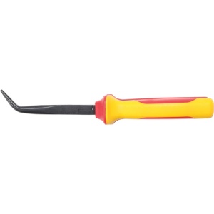 Cleste cu varf lung, curb, izolat VDE, 200 mm - Img 3
