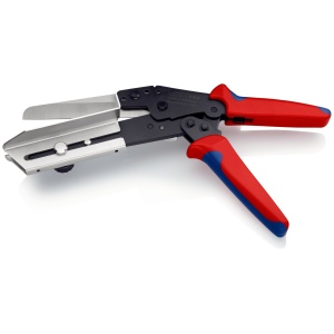 Cleste foarfeca pentru taiat plastic si canale de cabluri, KNIPEX, 275 mm - Img 2