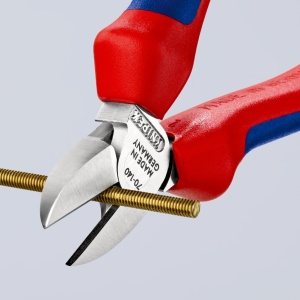 Cleste sfic, cromat, manere multicomponet, KNIPEX, 140 mm - Img 4
