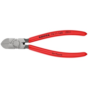 Cleste sfic pentru taiat plastic cu falci inclinate, KNIPEX, 160 mm - Img 3