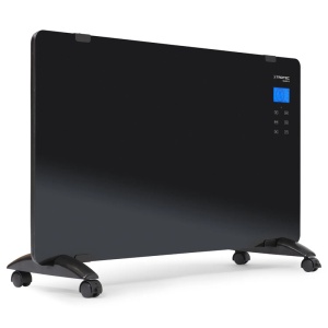 Convector electric din sticla Design TCH 2011E, 2000W, negru - Img 1