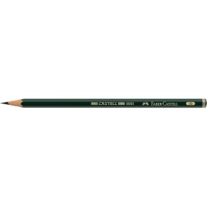 Creion grafit 7B hexagonal Castell 9000 Faber-Castell - Img 2