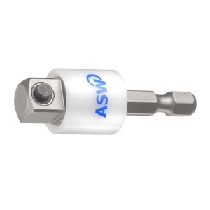 CS 330 Adaptor hexagon exterior 1/4 - patrat exterior 3/8 cu manson CoverS, L 102 mm