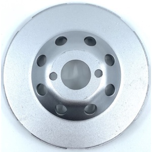 Cupa diamantata rand dublu diamant - Beton/Abrazive 125x22.2mm Profesional Standard - DXDY.SDCC.125 - Img 2