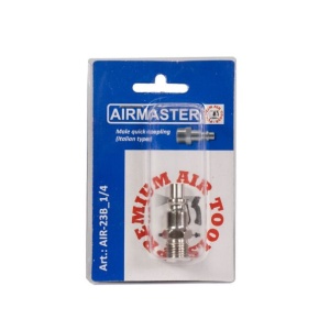 Cupla rapida tata Airmaster AIR-23B_1/4, filet exterior G 1/4" - Img 3