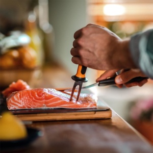 Cutit de filetat, Fiskars, Functional Form, lama inoxidabila, 21.6 cm - Img 6