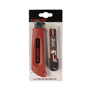 Cutter KRONUS 160 mm cu set 10 lame schimb pentru cutter C60, L 160,B 18