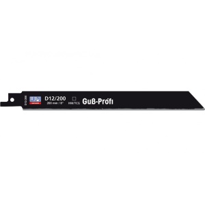 D 12/200 Panza HM/T.C.T. pentru fierastrau sabie pentru materiale de constructii / 2 bucati, DIM 200 x 19 x 1.05 mm