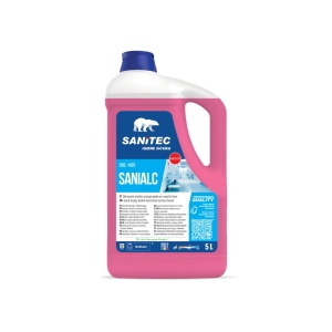 Detergent pardoseli pe bază de alcool cu uscare rapidă 5000 ml Sanialc