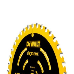 Disc Dewalt DT10640 pentru fierastrau circular, D 165x20x1.65 mm, 40 dinti, pentru taiere fina in lemn, seria Extreme - Img 3