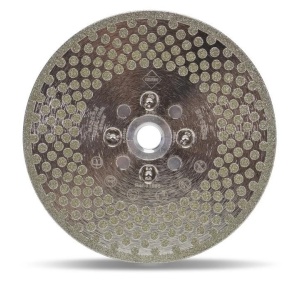Disc diamantat galvanizat pt. taiat si slefuit 125mm, M14, ECD 125 2in1 SuperPro - RUBI-31965