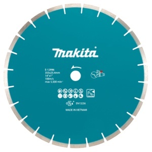 Disc diamantat segmentat 355 mm