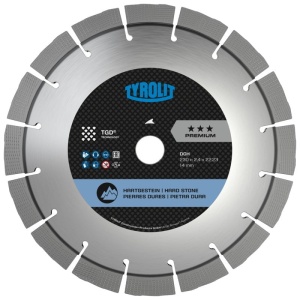 Disc Diamantat Tăiat Granit, DCH Premium***, 230x2.4x22,23, cu tehnologia TGD®