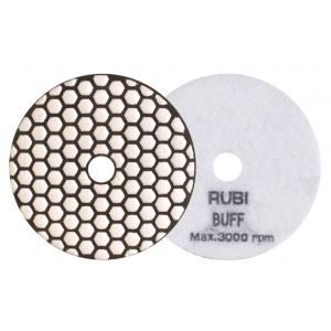 Dischete diamantate pt. polisat marmura, granit, piatra 100mm, #BUFF - RUBI-62977 - Img 2
