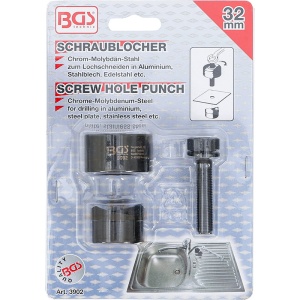 Dispozitiv pentru perforat tabla BGS diametru 32mm - Img 3