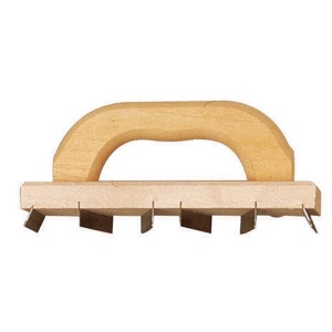 Drișcă lamelară dințată pentru fațade - 25×9
