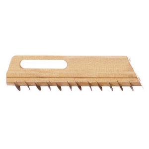 Drișcă lamelară dințată, rotundă, pentru piatră moale - 30×4