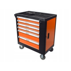 Dulap de scule profesional cu 6 sertare, 144 buc - Img 6