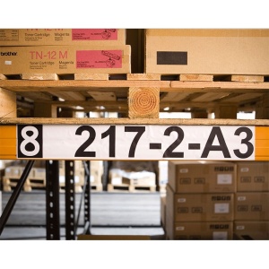 Etichete late modul continuu DK-22246 albe 102mm x 30.48m suport plastic inclus compatibile Brother DK-22246 DK22246 - Img 2