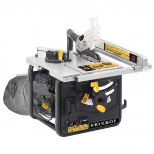 Fierastrau circular de banc cu aspirator integrat, 2200 W, Peugeot tip ENERGYSAW-180ASP - Img 4
