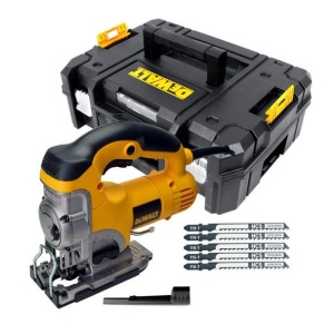 Fierastrau pendular Dewalt DW331KT, 0 - 3100 cpm, 701 W, 130 mm, cutie Tstak II - Img 3