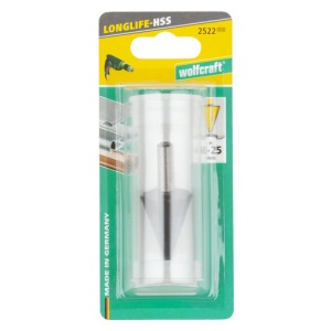 Freza de gaurire Wolfcraft 2522000, 6-25x32 mm, tija 8 mm - Img 3