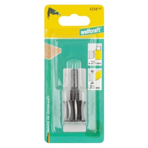 Freza de rotunjit Wolfcraft 3258000, 25x22 mm, tija 8 mm - Img 4